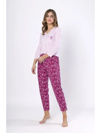 Pyžamo Leveza 1634 Elif kr/r M-2XL Pyžamo Leveza 1634 Elif kr/r M-2XL