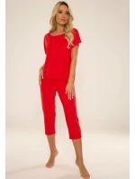 Pyžamo De Lafense 740 Velar kr/sr S-2XL Pyžamo De Lafense 740 Velar kr/sr S-2XL