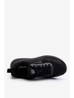 Dámská síťovaná sportovní obuv Memory Foam System Big Star LL274662 Černé