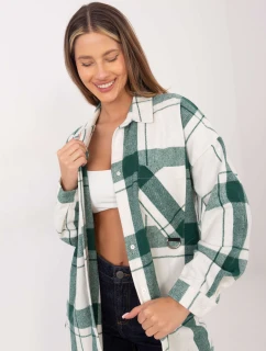 Košile EM KS 604.67P bílá zelená