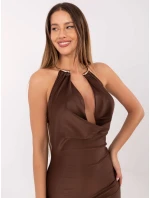 Šaty IT SK 21857.21P hnědé