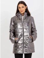 Bunda LK KR 507846.79P stříbro Bunda LK KR 507846.79P stříbro