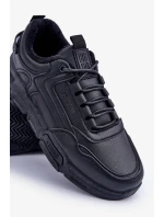 Zateplené Pánské Tenisky Big Star OO174584 HI-POLY SYSTEM Černé Zateplené Pánské Tenisky Big Star OO174584 HI-POLY SYSTEM Černé