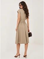 Šaty MI SK 3430 1.01 tmavě lila