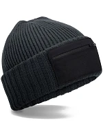 Beechfield B 334R Čepice se zipem Patch 53.334R graphite grey/black Beechfield B 334R Čepice se zipem Patch 53.334R graphite grey/black