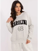 Mikina EM BL 857 1.02X světle šedá