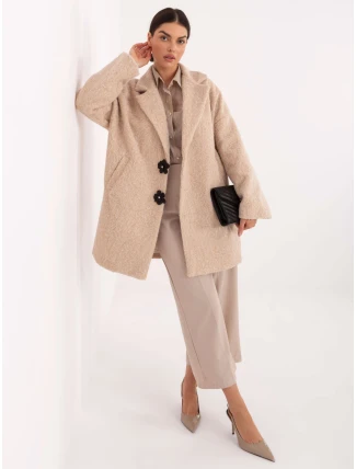 Kabát IT EN 96965.19 béžový Kabát IT EN 96965.19 béžový