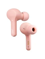 Sluchátka JVC HAA-7TPNU (do uší, bezdrátová, růžová)