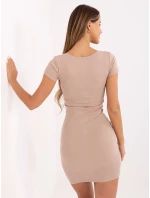 Šaty RV SK 5604.83P béžová Šaty RV SK 5604.83P béžová
