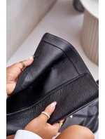 Dámské Kožené Polokozačky Na Zip Lewski 3616 Černé