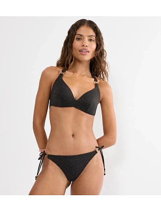 SUMMER SUNSET - Push-up plavkový top s lurex třpytem Triumph