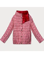 Lehce zateplená oboustranná bunda do boků Goodlookin red (P21-7213/7212-16) Lehce zateplená oboustranná bunda do boků Goodlookin red (P21-7213/7212-16)