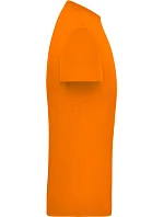 Daiber JN 1808 Pánské pracovní tričko z bio bavlny - Solid 02.1808 orange