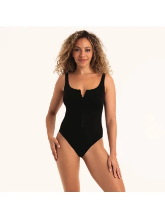 Style Alexa jednodílné plavky 7878 black - RosaFaia