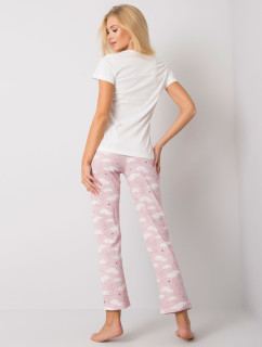 Pyžamo BR PI 3256 bílé a růžové