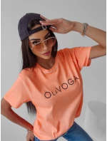 Dámské tričko 277745 lososové - Ola Voga Dámské tričko 277745 lososové - Ola Voga