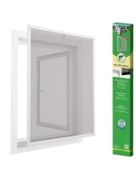 ALU OKENNÍ MOSKYTIÉRA 100X120 BÍLÁ
