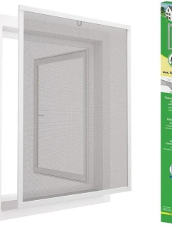 ALU OKENNÍ MOSKYTIÉRA 100X120 BÍLÁ
