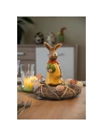 DEKORATIVNÍ GIRLANDA ŠEDÁ PRŮMĚR 24CM