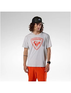 Pánské tričko ROSSIGNOL Cliffside Tee, šedé