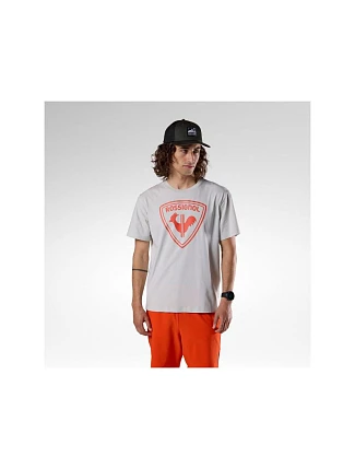 Pánské tričko ROSSIGNOL Cliffside Tee, šedé