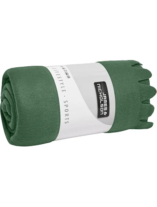 Daiber JN 957 Fleecová deka s třásněmi 02.0957 dark green Daiber JN 957 Fleecová deka s třásněmi 02.0957 dark green