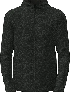 Stedman Lux Knit Fleece Jacket Men Pánská pletená fleecová bunda s kapucí 05.5460 black opal heather