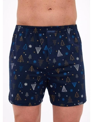 Boxerky Cornette 016/23 Night 3 Christmas S-2XL