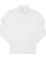 B&C My Polo 180 LSL Piqué polo s dlouhým rukávem 01.U425 white B&C My Polo 180 LSL Piqué polo s dlouhým rukávem 01.U425 white