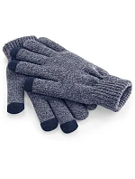 Beechfield B 490 Pletené rukavice na dotykový displej 53.0490 heather navy