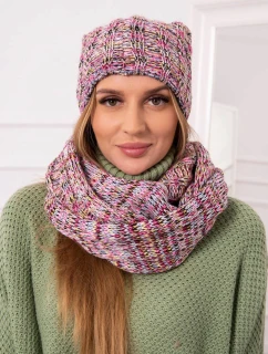 Dámská fleecová souprava 4 Seasons K263 růžová