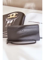 Dámská Peněženka S Ražbou Eko Kůže Šedá Martiel