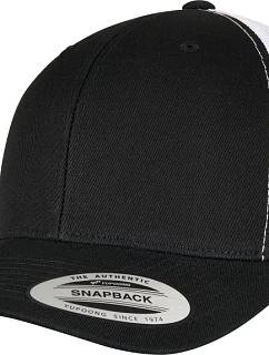 Flexfit 6606RT/6606TR 6 panelová Trucker kšiltovka "Recycled" 55.06RT black/white