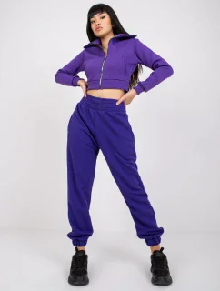 Tepláky RV DR 7460.11 tmavě fialová