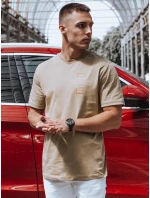 FashionStreet pánské velbloudí tričko RX5530