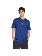 Pánské tričko adidas Essentials Small Logo Single Jersey modré JF1093 pánské