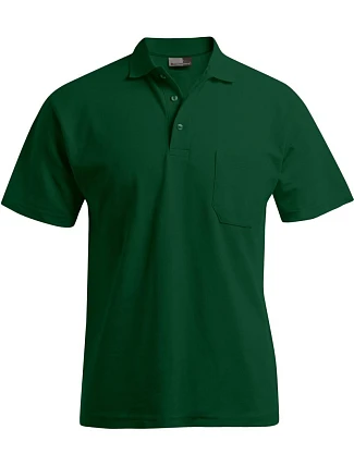 Promodoro 4100 Pánské polo s náprsní kapsou Heavy Piqué 40.4100 forest