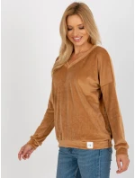 Mikina RV BL 8441.07P velbloud