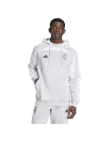Pánská mikina Real Madrid JN3071 Světle šedá s bílou - Adidas