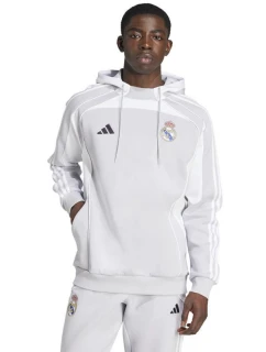 Pánská mikina Real Madrid JN3071 Světle šedá s bílou - Adidas