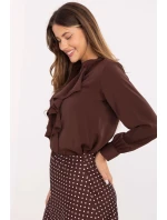 Košile s dlouhým rukávem  model 220331 Italy Moda