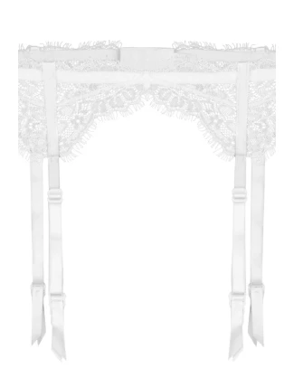 Dámský podvazkový pás Fuchsia white - JULIMEX Dámský podvazkový pás Fuchsia white - JULIMEX