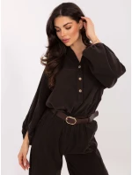 Košile IT KS 233607.63 tmavě hnědá