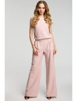 M382 Kombinéza s dělenými zády - pudrová