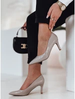 Dámské jehlové boty STILETTU na vysokém podpatku šedé FashionStreet ZY0839