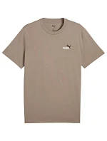 Pánské tričko Puma Graphics 2 Color Small No. 1 Logo Tee, béžové, 684717 94 Pánské tričko Puma Graphics 2 Color Small No. 1 Logo Tee, béžové, 684717 94