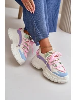 Dámské tenisky na masivní podrážce multikolor Nevela