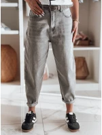 Dámské džínové kalhoty boyfriend OLDRELAX šedá FashionStreet UY2495 Dámské džínové kalhoty boyfriend OLDRELAX šedá FashionStreet UY2495