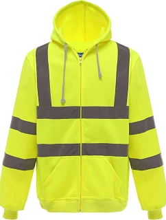 Yoko HVK 07 Hi-Vis mikina s kapucí 79.VK07 hi vis yellow