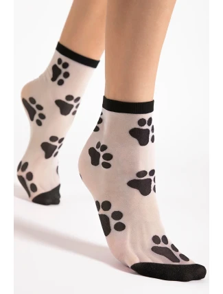 Fiore Pawpaw 20 DEN G1192 barva:černá/bílá